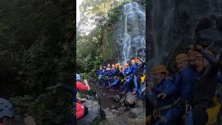 𝗖anyoning in the Azores: Jumps, rappelling, and natural water slides in an unforgettable adventure!