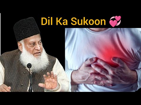 Dil ko Sukoon Kese Haasil Kare | Heart Touching Clip By Dr Israr Ahmed