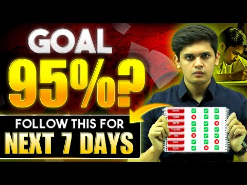 Follow this for Next 7 Days🔥| Strong Motivational Video| Class 9th/ 10th| Prashant Kirad