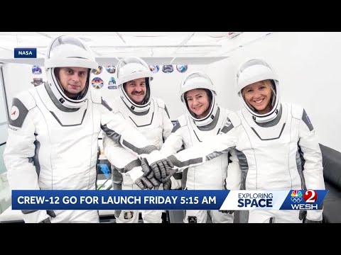 YouTube video thumbnail: Everything to Know About Nasa's Spacex Crew-12 Rocket Launch From Florida's Space Coast