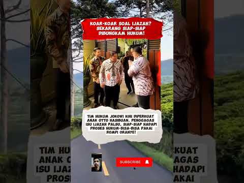 Anak Otto Hasibuan Bela Jokowi, Lawan Isu Ijazah Palsu!#jokowi#beritaterkini#masukberanda#shortvideo
