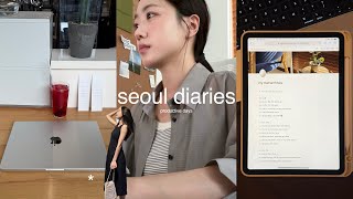 혼자 글쓰고 기획하고 일하는 여름날 vlog 🎒