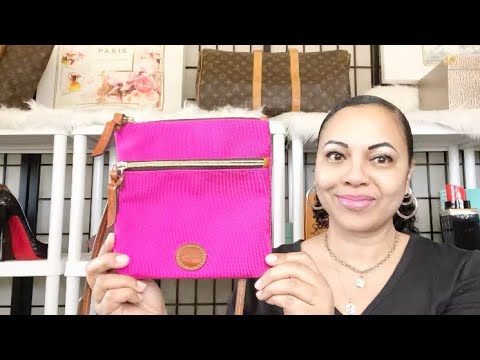 DOONEY AND BOURKE DOUBLE ZIP NYLON CROSSBODY BAG REVIEW #dooneyandbourke #dooneybag #dooney