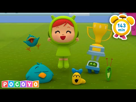 🥇 THE START OF THE OLYMPICS - The Big Match! | Pocoyo English - Complete Episodes | Cartoons