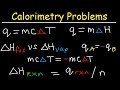 Solving Calorimetry and Thermochemistry Challenges