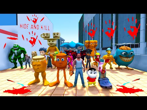 FRANKLIN PLAY HIDE AND KILL IN INDIAN BIKE DRIVING 3D