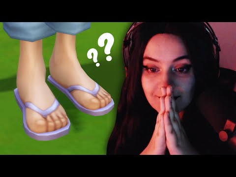 guessing sims 4 townies by their feet