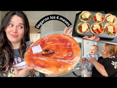 MILO CUMPLE 6 MESES, COCINAMOS PIZZAS y RECITAL de LALI ♥