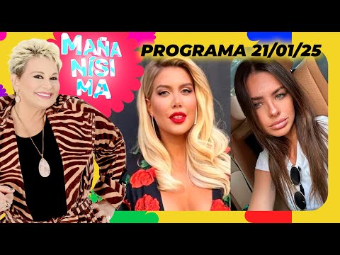 MAÑANÍSIMA - PROGRAMA 21/01/25 - HABLARON EN VIVO LOS ABOGADOS DE WANDA Y DE LA CHINA SUÁREZ