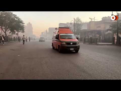 YouTube video thumbnail: Fire at Cairo Telecoms Center Injures 22, Disrupts Communications