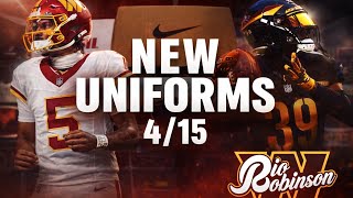  🚨NEW UNIFORMS on April 15th! Washington Commanders Going BACK to CLASSIC LOOK?