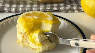 더운 여름, 상큼하게 버텨봐요! 레몬티라미수 Lemon Tiramisu