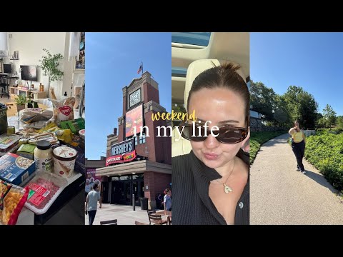 weekend vlog: grocery restock + sunday reset + hershey park