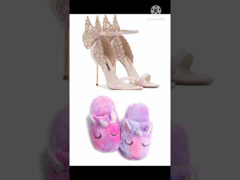 🦋Butterfly vs🦄 Unicorn :) dress👗\sandal👠\\nail art💅🏻#shorts#short video