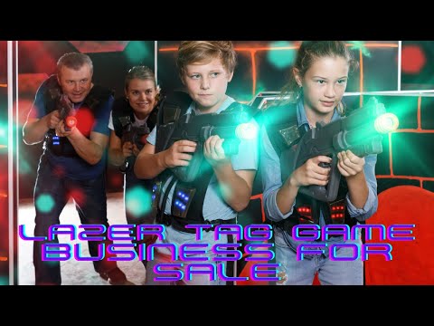 Laser Tag Game Business For Sale