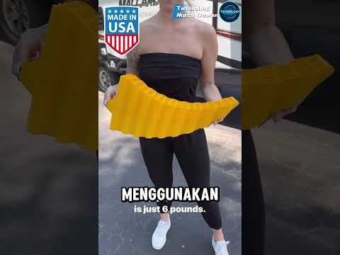 Inovasi Pengganti Ban Dinding Pencegah Banjir #shorts #teknologi #teknologimasadepan