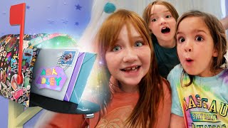 Gummy Bear Experiment on ASK ADLEY!!  Mailbox Delivery & Decorating! Questions with Niko & Navey [2]