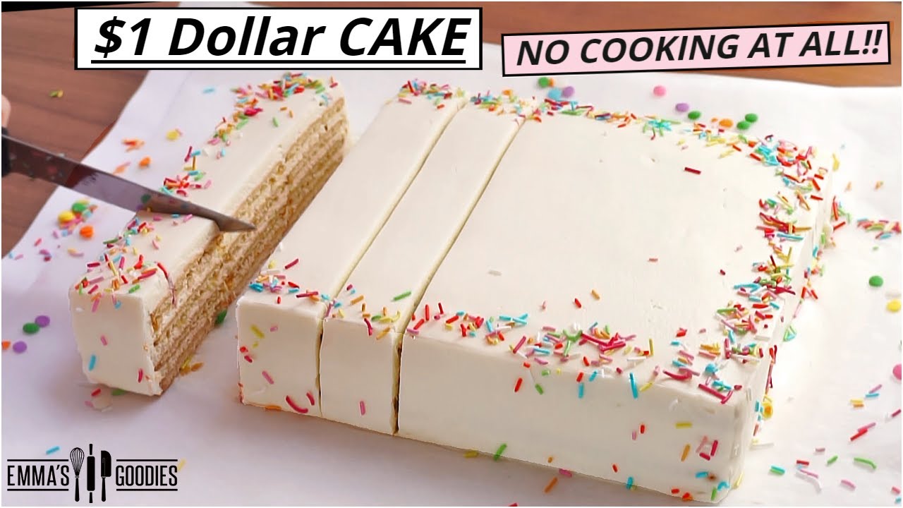 Turning 1 COOKIES into a FANCY BIRTHDAY CAKE!