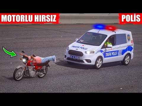 POLİSTEN KAÇAN HIRSIZLAR !! GTA 5 GERÇEK HAYAT #12