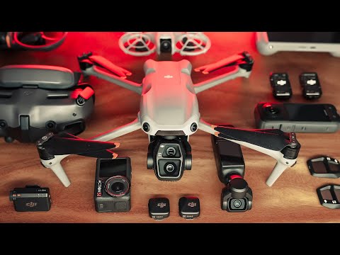 The best Camera Gear in 2025: DJI Air 3S, FPV, DJI Pocket 3