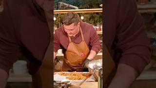 Making “Squesho” with @alfrugoniofc on @FoodNetwork Pitmasters.
