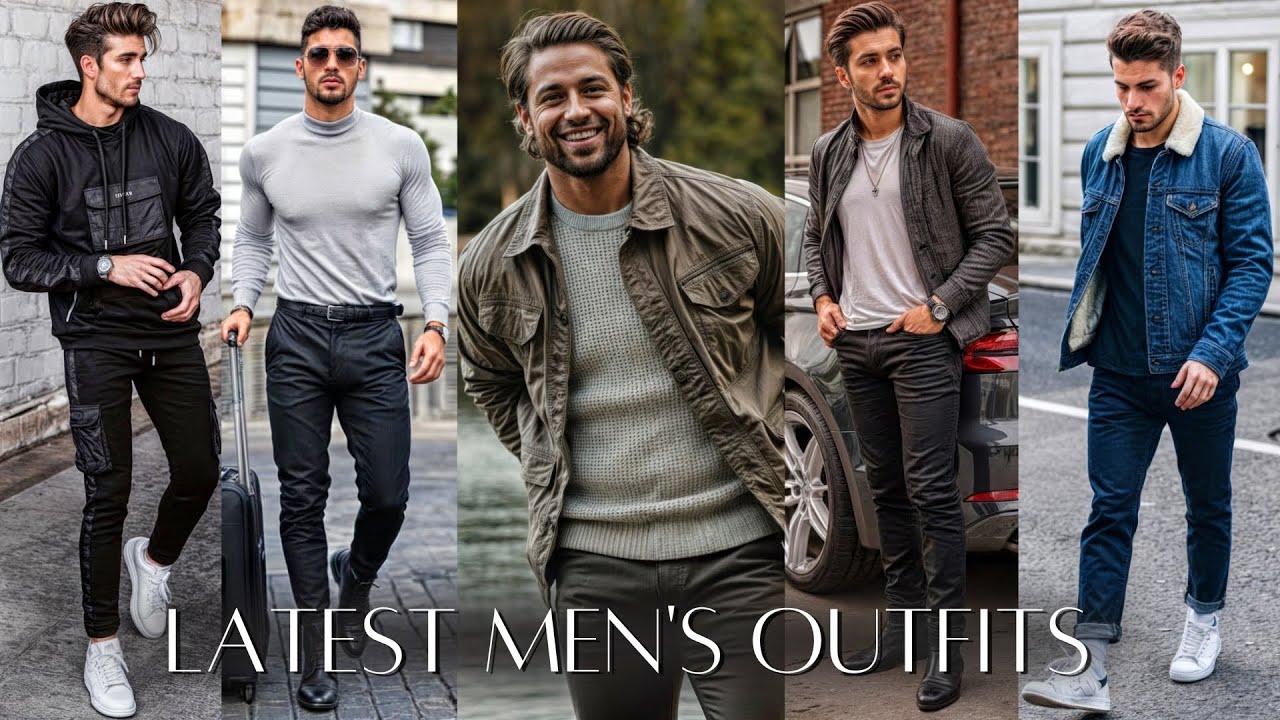 Most Stylish Men’s Outfits 2025 | Latest Men’s Fashion Ideas | Winter Outfits For Men