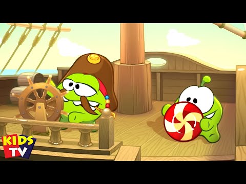 Om Nom - เรือโจรสลัด ตอนที่เต็ม + วิดีโอแอนิเมชั่นตลก ๆ สำหรับเด็กทารกเพิ่มเติม