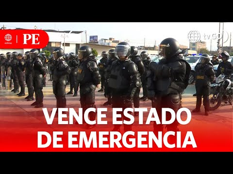 Hoy vence el estado de emergencia en 14 distritos de Lima | Primera Edición | Noticias Perú