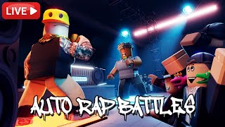 ROBLOX AUTO RAP BATTLES! (LIVE)