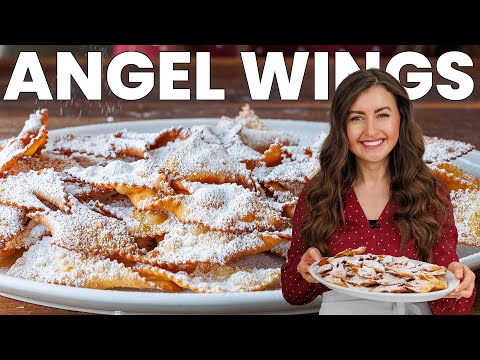 Easy Angel Wing Cookies (Polish Chrusciki)