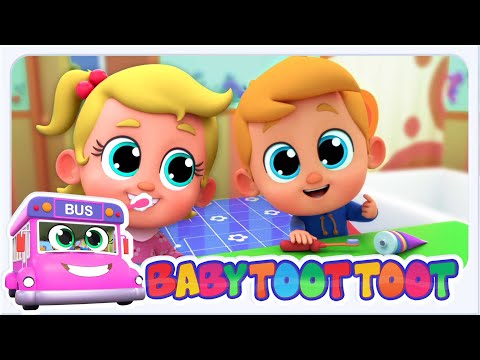 Baby Toot Toot Bu Yoldur Şarkı + Öğrenme Video ve Tekerlemeler Türkçe'de