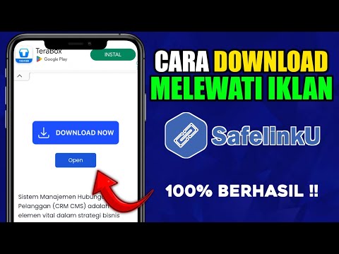 Cara Download Melewati Iklan Safelinku