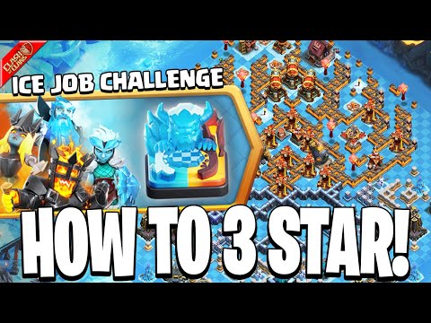 How to 3 Star the Ice Job Challenge in Clash of Clans