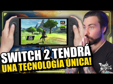 🔥NINTENDO SWITCH 2 Tendrá una TECNOLOGÍA ÚNICA! Los juegos se vean INCREÍBLES! DLSS DEDICADO