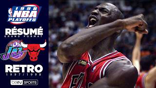 RETRO : "THE LAST SHOT", le dernier CHEF-D'ŒUVRE de JORDAN avec les BULLS lors des FINALS 98