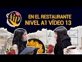 Comprensión de un Diálogo en un Restaurante