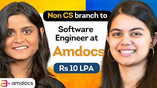 From BTech to Software Engineer at Amdocs | Placement Journey & Learnings