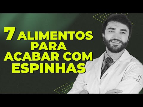 🍊 7 ALIMENTOS para ACABAR com ESPINHAS | ACNE | Dr Lucas Fustinoni
