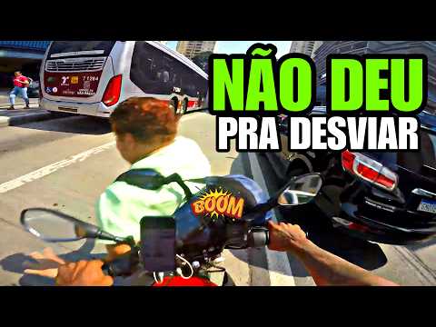 SUSTOS E FECHADAS DE MOTO (EP.257)