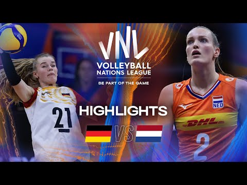 Germany 🇩🇪 vs. Netherlands 🇳🇱 - Highlights | Week 2 | Women's VNL 2025