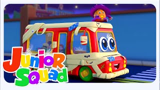 Las Ruedas del Autobús Monstruo Canción Infantil de Halloween + Rimas Divertidas y Espeluznantes