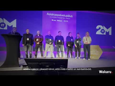 Kokemuksia Vuoden Asiakaspalvelukilpailusta