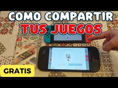 Como compartir GRATIS juegos en Nintendo Switch 2 usando GAMESHERE
