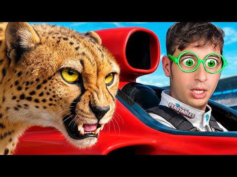 El Coche Más Rápido Del Mundo Vs Cheetah 🔥🐅 (Reacción a MrBeast) - TEKENDO