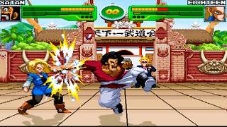 Hyper Dragon Ball Z Wicked Ambition Mr Satan vs 18 - EPIC ENDING