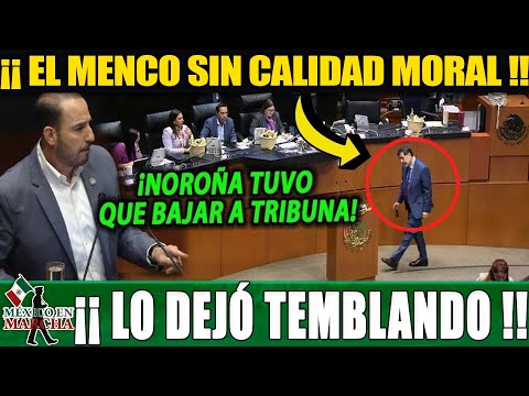 ¡FUËG0 EN EL SENADO! NOROÑA ACR1BILLÂ A MARKO CORTÉS