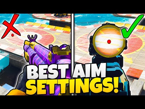 *NEW* BEST SETTINGS FOR PERFECT AIM in BLACK OPS 6! (Change Your Settings) COD BO6 Gameplay