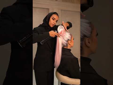 Unique rose hairstyle#youtubeshorts#trending#viral#hairstyle#fashion#rose#flowers#unique#simple#feed