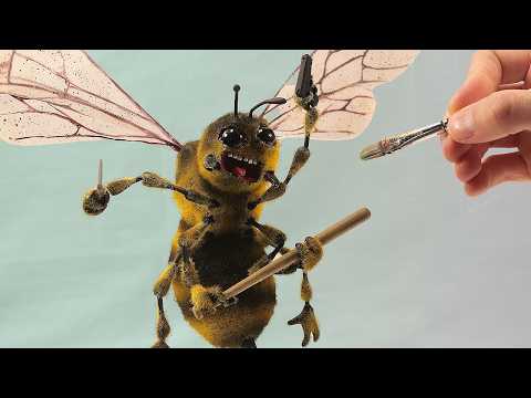 I made a Killer Bee (he's got a gun)