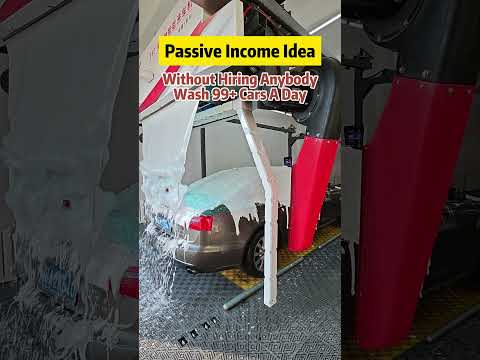 A job where you only have to come in once a week#carwash #touchlesscarwash #autocarwash #carwashing